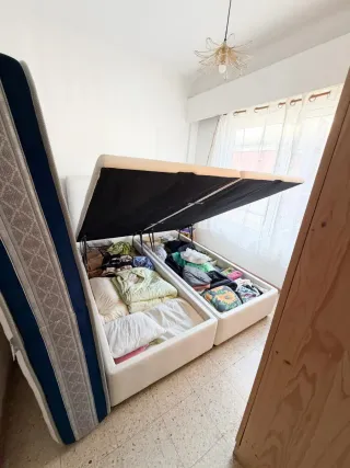 Canapé abatible Dormity Blanco