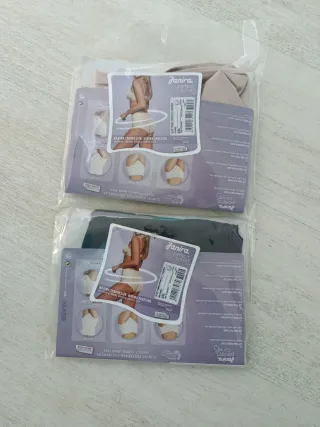 Braga faja Janira Talla XXL Beige y negro