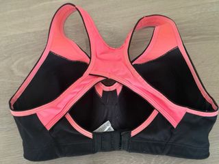 Sujetador deportivo M&S Negro y Rosa