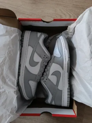 Nike Dunk Low Retro Gris Blanco Talla 40.5 (7.5)