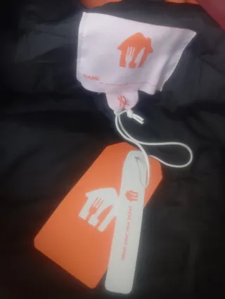 Chaqueta Just Eat Naranja Invierno