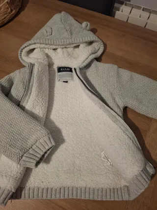 Abrigo borreguito niña/niño talla 3 años