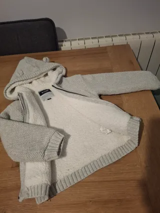 Abrigo borreguito niña/niño talla 3 años