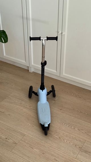 Patinete infantil Decathlon azul 3 ruedas