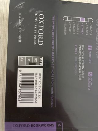 Oxford Bookworms Factfiles: Gandhi: Level 4: 14...