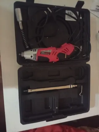 Mini Taladro 170W + Eje Flexible + Maletín