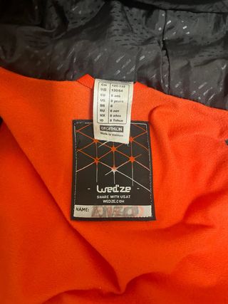 Conjunto de esquí Wed'ze