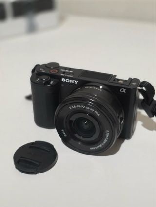 Cámara Sony ZV-E10 Negra Nueva