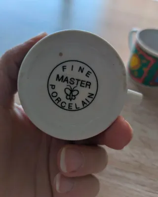 Set 5 Tazzine con Piattini