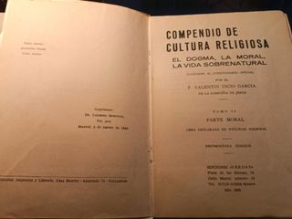 Compendio de religión. 3 tomos