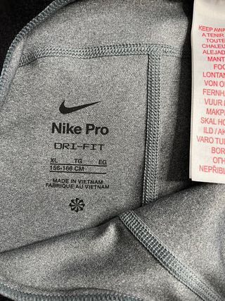 Mallas Nike Pro Grises