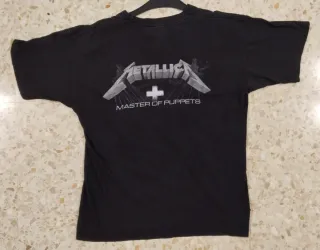 Camiseta Metallica Master of Puppets Vintage