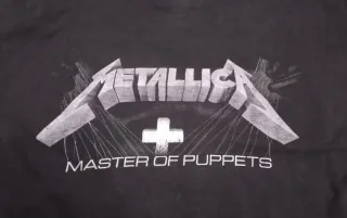 Camiseta Metallica Master of Puppets Vintage