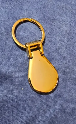 Portachiavi vintage AGIP dorati