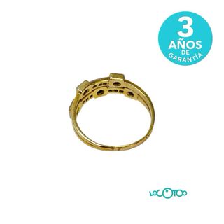 Anillo Oro 18Kt Circonitas 4g