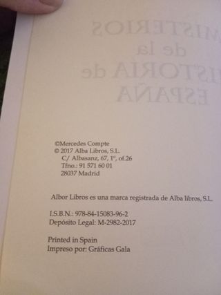 Misterios de la historia de España