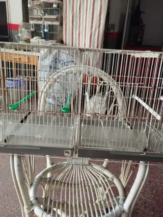 Jaulas para pájaros apilables