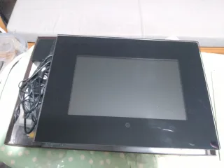 Marco de fotos digital negro