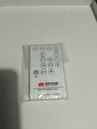 Marco de fotos digital negro