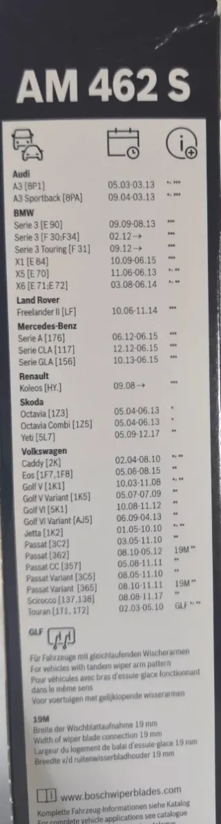 Escobillas Limpiaparabrisas Bosch AeroTwin