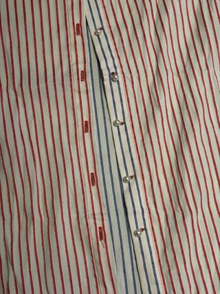 Camisa ERFO rayas rojas y blancas mujer