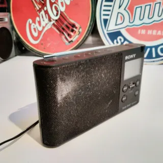 Radio Sony DAB+ FM RDS XDR-S41D Negra