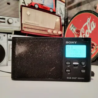 Radio Sony DAB+ FM RDS XDR-S41D Negra