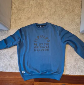 Sudadera El Pulpo Azul, nueva a estrenar.