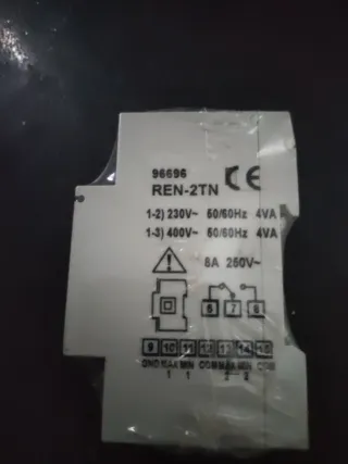 Relé de control de nivel REN-2TN sin estrenar