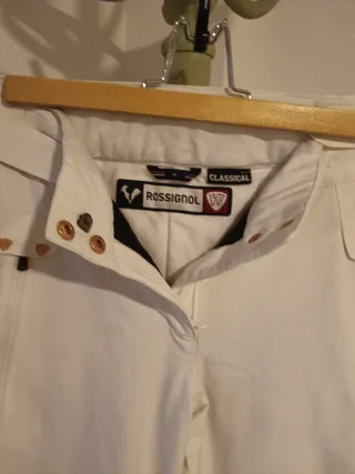 Pantalón de esquí Rossignol blanco mujer talla M