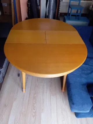 Mesa de comedor extensible madera