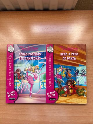 Pack libros Tea Stilton vida en Ratford. Club Tea.