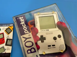 Game Boy Pocket Silver in BOX 100% originale