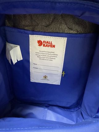 Mochila Kanken Mini Azul Fjallraven