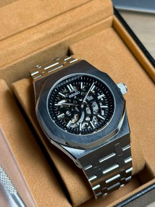 Seiko Royal Oak Skeleton Mod
