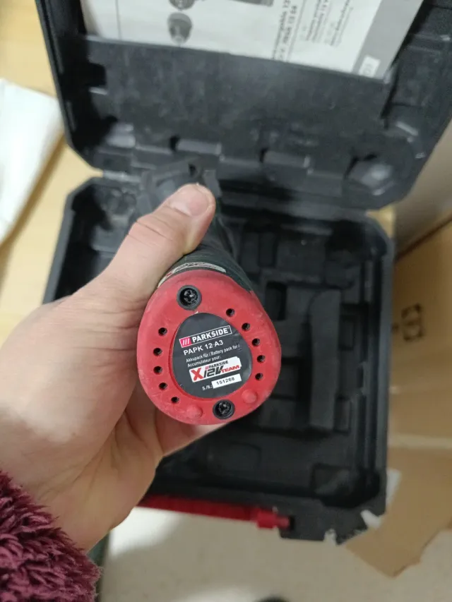 Taladro Atornillador Parkside 12V