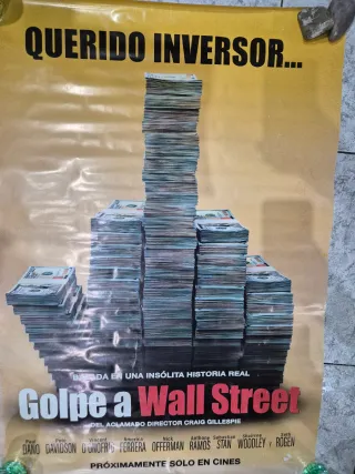 Póster Golpe a Wall Street