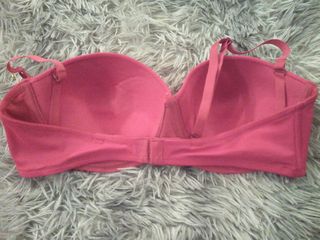 Sutiã Push-up Rosa Acolchoado 40C 90C 105C