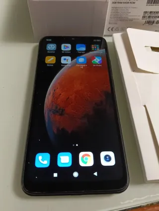 Xiaomi Redmi 9C 64GB Gris Caja y Cargador