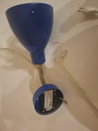 2 Apliques Azules Ikea
