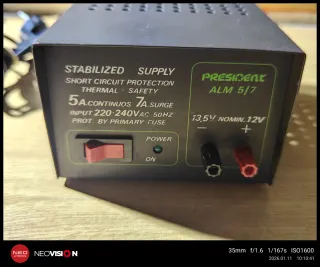 Equipo completo emisora president Herbert