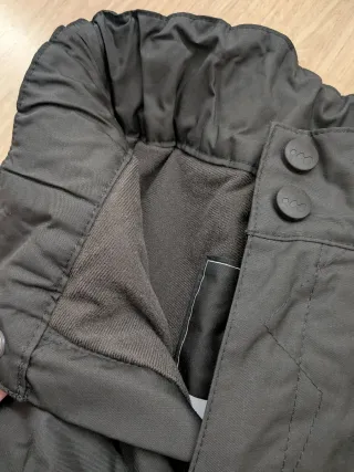 Pantalones de esquí infantiles negros