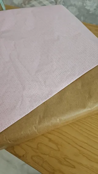 Paquete papel de seda rosa