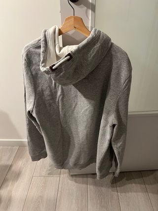 Sudadera con capucha LIVERGY gris talla L