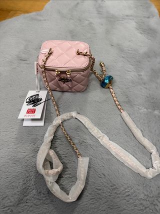 Bolso neceser rosa
