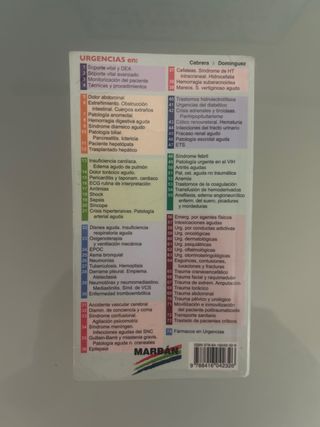 Urgencias Medicas - Cabrera Dominguez - Usado