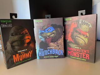 Lote Figuras Tortugas Ninja x Monsters NECA