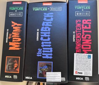 Lote Figuras Tortugas Ninja x Monsters NECA