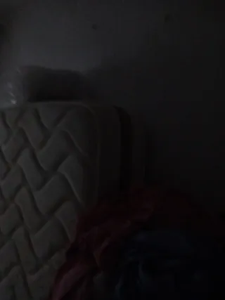 Cama individual de tela