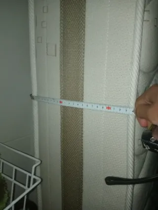 Cama individual de tela